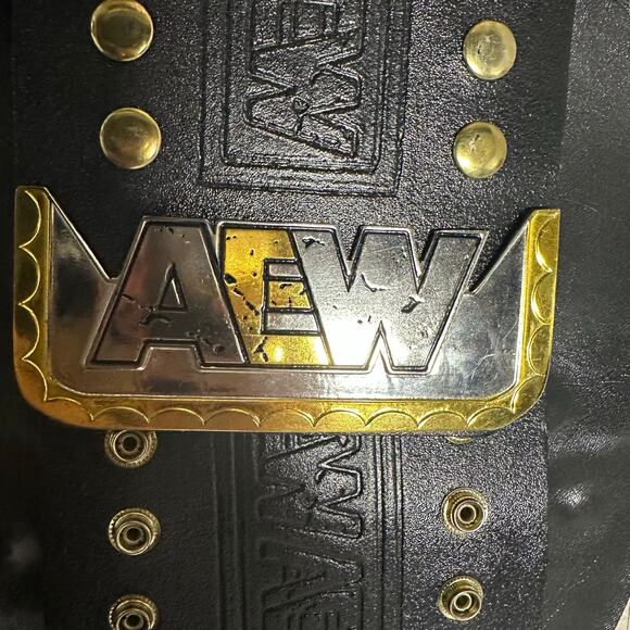 AEW All Elite Wrestling World Championship Title Belt - Picture 3 of 5